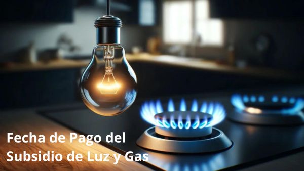 fecha de pago del subsidio de luz y gas