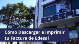 Cómo Descargar e Imprimir tu Factura de Edesal