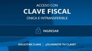 clave fiscal ingresar
