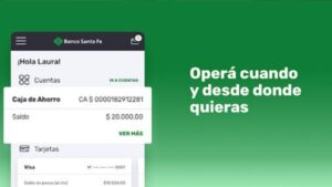 acceder home banking santa fe