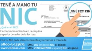 Ver Factura de Edemsa con NIC