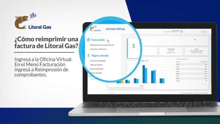 descargar facturas anteriores litoral gas