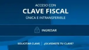 clave fiscal ingresar