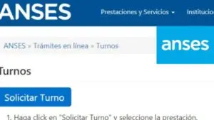Solicitar Turno ANSES Presencial
